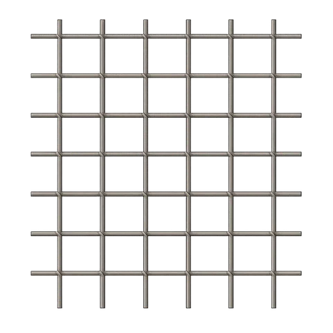 Сетка стальная сварная 12,5х1 мм оцинкованная