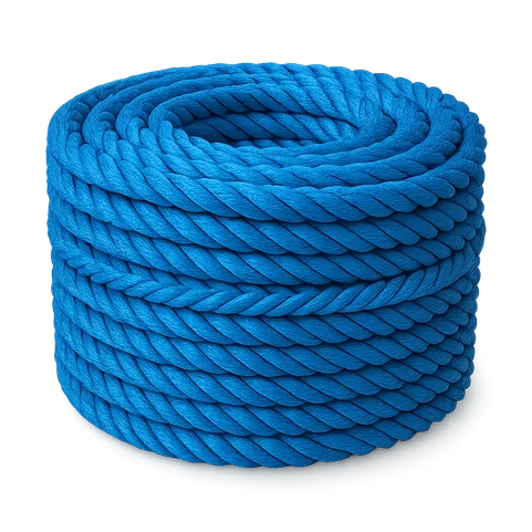 Канат полипропиленовый тросовой свивки 3-х прядный 40 мм