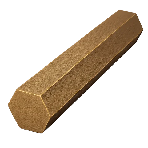 Шестигранник бронзовый 22 мм БрАЖМц10-3-1.5